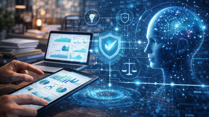 Mais do que automação cega, a decisão segura com IA transforma processos empresariais, como ressalta Nexdata Tecnologia Ltda.